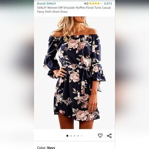 Off Shoulder Summer Dress